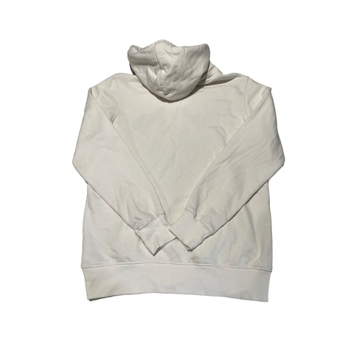 OFF WHITE Felpa con cappuccio piccola The North Face bianca panna donna C1