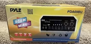 Pyle Stereo Amplifier Audio Receiver Sound System - Bluetooth Wireless Streaming - Picture 1 of 3