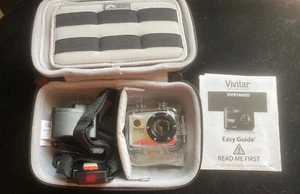 Vivitar DVR789HD-SIL Action Camera with Remote - Silver - Picture 1 of 2