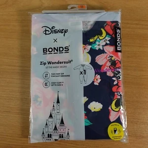 Bonds Blue Disney MINNIE Mouse Wondersuit Zippy (Size 00) 3-6 MONTHS BNWT - Picture 1 of 3