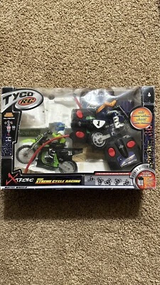 Tyco RC Mini Xtreme Cycle Racing Mattel RARE Jeremey Mcgrath Tallon Vohland - Image 1 of 2