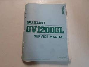 1991 Suzuki GV1200GL Servicio Reparación Manual Stained Holgado Hoja Fábrica - Imagen 1 de 12