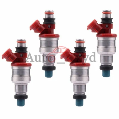 1989-1995 For Toyota 4Runner Pickup T100 22RE 2.4L 4xFuel Injectors 23250-35040 - Изображение 1 из 4