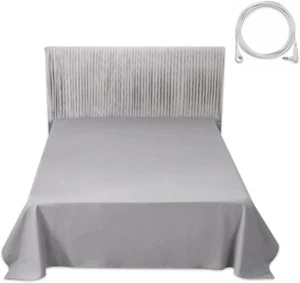Bed Earthing Sheet Flat Grounding Sheet Mat Improve Sleeping Health 153x203cm - Picture 1 of 8