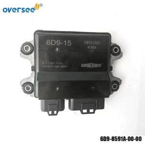 6D9-8591A-10-00 Engine Control Unit ECM For Yamaha Outboard F100 HP 4 Stroke - Picture 1 of 11