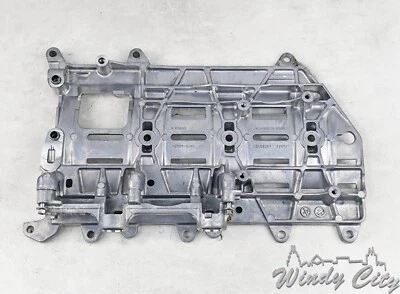 3.0L JAGUAR LAND ROVER ENGINE OIL PAN WINDAGE TRAY 8W93-6C800-CA - Image 1 of 4