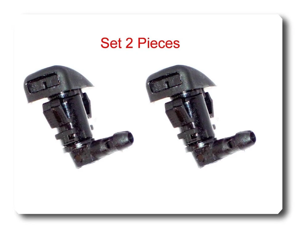 Juego de 2 boquillas de lavado de parabrisas delanteras para Jeep Grand Cherokee 2005-2010 Foto 1 de 1