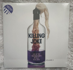 KILLING JOKE Live at the Hammersmith Apollo 2x Purple Vinyl LP Vol 2 Sealed MINT
