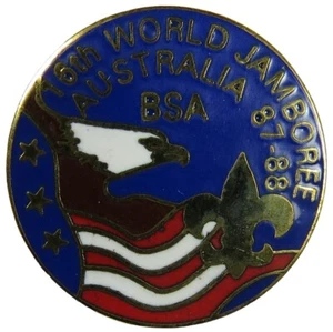 1987-1988 World Jamboree Hutnadel (PIN-4112) - Bild 1 von 1