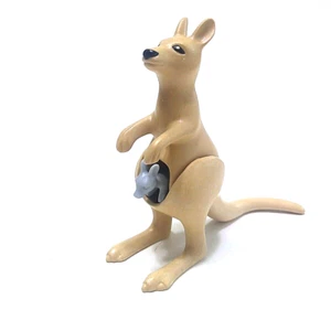 Playmobil Erwachsene Kängurutasche & Baby Joey Zoo Wildtiere Tier D3 - Bild 1 von 3