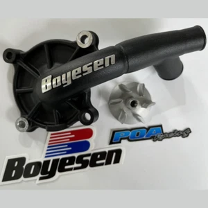 Boyesen Supercooler Wasserpumpenset Honda CRF250R 18-25, CRF250RX 19-25 schwarz - Bild 1 von 5