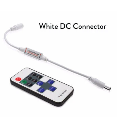 Mini RF Wireless LED Dimmer 11 Keys Remote Controller 5V 12V 24V For LED Strip - Image 1 of 4