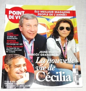 Point de Vue French Magazine 3118 29 Apr 2008 La nouvelle via de Cecilia - Picture 1 of 1