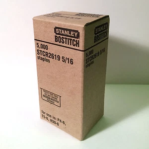Stanley Bostitch STCR2619 5/16" - 5.000 Heftklammern/Box - für P4-6, T5-6, H30-6 - Bild 1 von 4