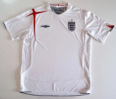 ENGLAND 2005/07 National Football Shirt Umbro XL Mens Vintage Soccer Jersey Cover