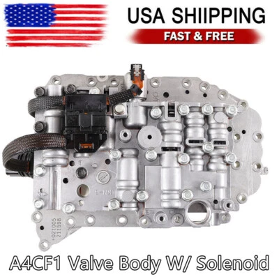 Cuerpo de válvula de transmisión automática con solenoide para Hyundai Elantra Kia Spectra A4CF1 Foto 1 de 4