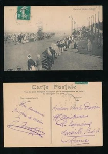 FRENCH COLONIES CONSTANTINE PPC HORSE RACING 1920 BONE - Picture 1 of 3