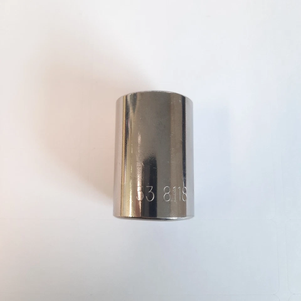 KD Tools 538118 - 12pt Socket 18mm 1/2" Drive Standard USA