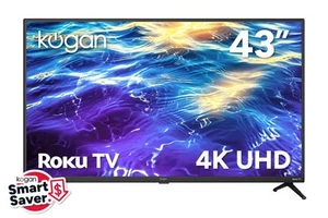 Kogan 43" LED 4K Smart Roku TV - R95T, 43 Inch, TVs, TV & Home Theatre - Picture 1 of 14