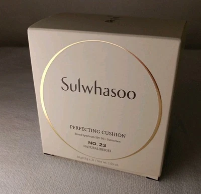 SULWHASOO PERFECTING CUSHION SPF 50+ NO. 23 NATURAL BEIGE NEW - Image 1 of 4