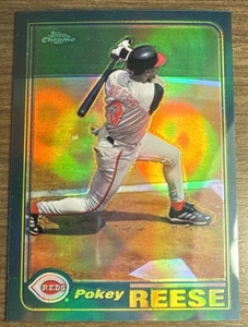 2001 Topps Chrome #23 Pokey Reese Retrofractors - Picture 1 of 4