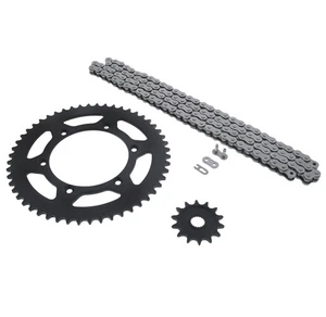 2001-2006 Yamaha WR250F Non O Ring Chain & Sprocket Black 14/52 114L - Picture 1 of 4