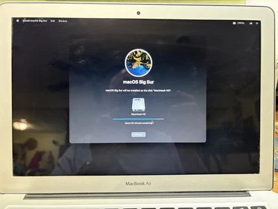 Apple MacBook Air 2015 13,3" Intel Core i5-5250U 128GB SSD 4GB DDR3 Mac OS A1466 - Imagem 1 de 4