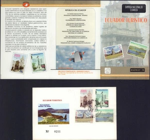 GALAPAGOS ISLANDS ECUADOR 1998 TOURISM FDC - Picture 1 of 2