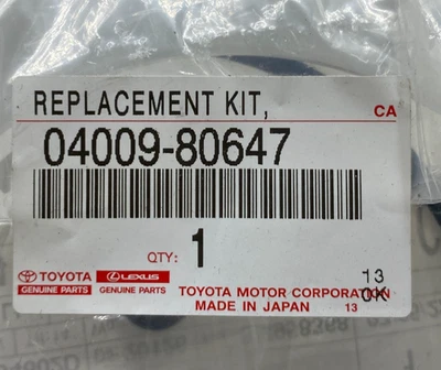 Toyota Genuine Parts 04009-81730 Replacement Kit Fue 04009-81730 - Image 1 of 4