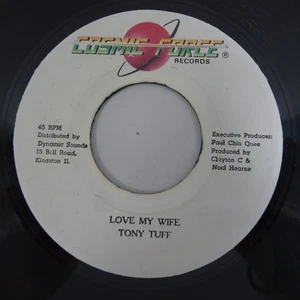 Tony Tuff - Love My Wife Cosmic Force Records Jamaika 7" Sehr guter Zustand + - Bild 1 von 5