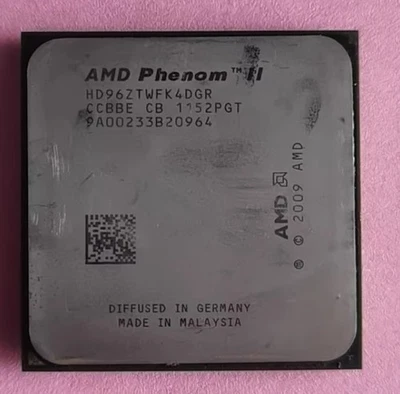 AMD Phenom II X4 960T Socket AM3 Processor CPU 3 GHz Quad-core Desktop - Image 1 of 2