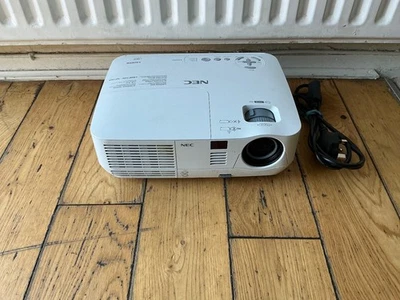 NEC NP-V260W WXGA Projector NP13LP Lamp HDMI VGA Home Office Theatre 2547 Hrs - Image 1 of 4