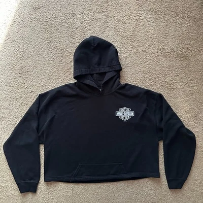 Sudadera Harley Davidson para mujer XL Pullover recortada Orlando Florida Foto 1 de 4