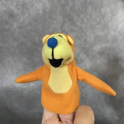 Playhouse Disney Bear In The Big Blue House Finger Puppet 3" Applause Jim Henson - Image 1 of 4