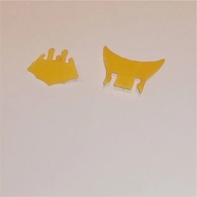 Corgi Juniors 1006 Chitty Chitty Bang Bang Yellow Plastic Wings Set - Image 1 of 4