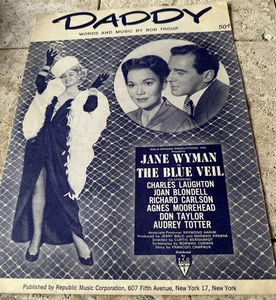 Spartiti musicali Daddy Bob Troup Jane Wyman - Foto 1 di 4