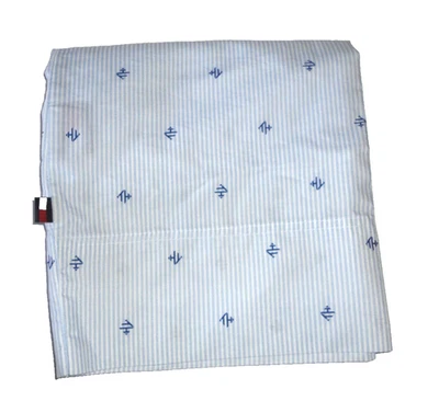 FUNDA DE ALMOHADA ESTÁNDAR TOMMY HILFIGER AZUL Y ROJO BLANCO A RAYAS (1) 19X29 Foto 1 de 4