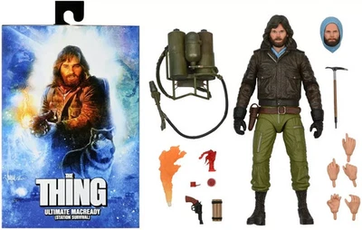 The Thing MacReady Figure Ultimate 7" Action Station Survival Official NECA Gift - Image 1 of 4