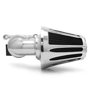 Filtro de aire cono de corte CNC para Harley Touring Street Glide 08-16 Softail 16-17 - Imagen 1 de 10