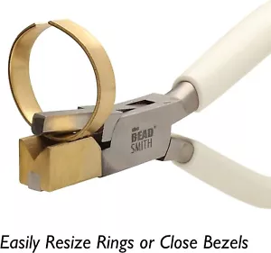 Ring Biegebogen verstellbar Messing Backen Anhänger Umformen Formen Schmuckherstellung - Bild 1 von 6