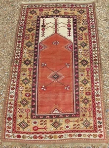Alfombra de oración antigua Melas - Imagen 1 de 8