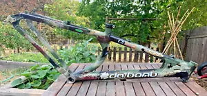 Da Bomb xlr8 Dirt Jumper Camo Frame Medium 15" Aluminum 26in Street Park DH - Picture 1 of 22