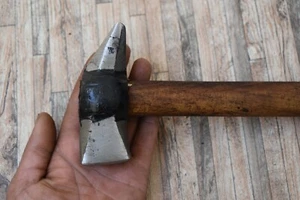 Iron Blacksmith Hammer Silversmith Carpentry Chasing Square Hammer Workshop Tool - Picture 1 of 13