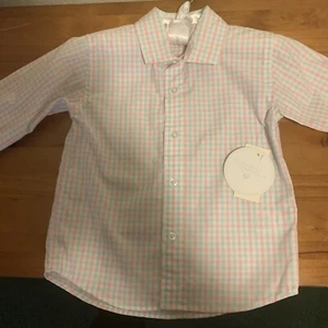Infant Boys 24 Month Long Sleeve Shirt Edge hill Collection Plaid NWT - Picture 1 of 4