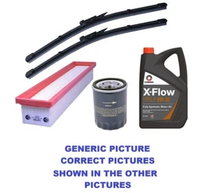 Oil,Air,Filters,FRONT WIPERS CL203 For Mercedes-Benz C-Class C 200 CDi Diesel - Picture 1 of 5