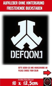 Defqon 1 - 10x12,5cm Aufkleber, Decal, Sticker, Étiquette Hardbass Q-Dance - Picture 1 of 11