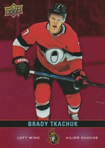 2019/2020 HOCKEY RED CARD TIM HORTONS BRADY TKACHUK DC-1 - Imagen 1 de 1