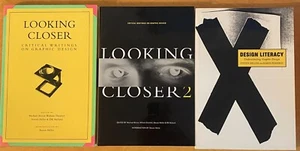 GRAPHIC DESIGN THEORY BOOKS - lot of 3 (steven heller +) - Bild 1 von 9