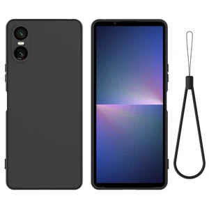 For Sony Xperia 10 VI, Luxury Shockproof Soft Liquid Silicone TPU Cover Case - Picture 1 of 19