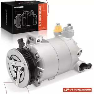 A-Premium A/C Compressor w/ 4-Groove Pulley for Ford Escape 2013-2016 Lincoln - Foto 1 di 9
